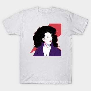 Jacket Lady 80s Patrick Nagel T-Shirt